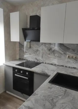 Кухня Софт серый Гранит софт матовый